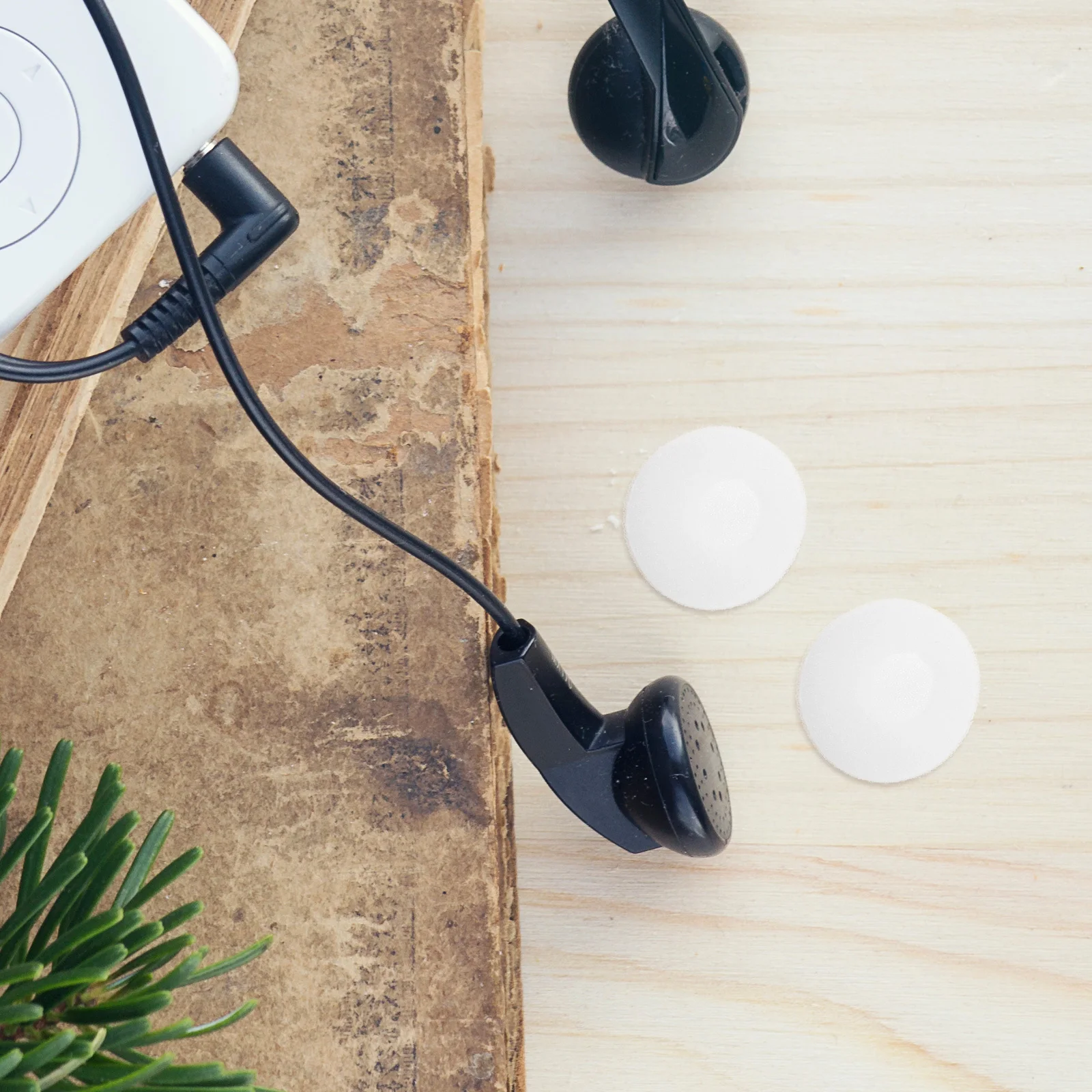 

50Pcs Earphone Earpads Durable Breathable Sound Transmission Better Older Sponges Earbuds Cover Earphone Covers