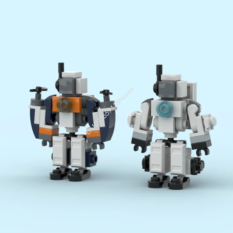 227 Uds. MOC Guardia Costera Fuerza Espacial superhéroes modelo juguetes de bloques de construcción educación creativa artesanía Modular regalos de navidad