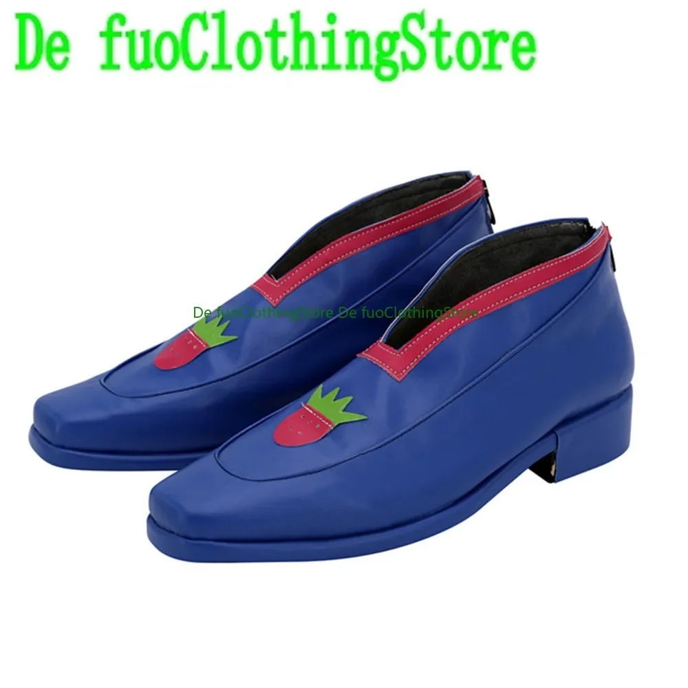 

Bizarre Adventure Golden Wind Pannacotta Fugo Cosplay Shoes Boots Game Anime Halloween DefuoClothing Shoes Store