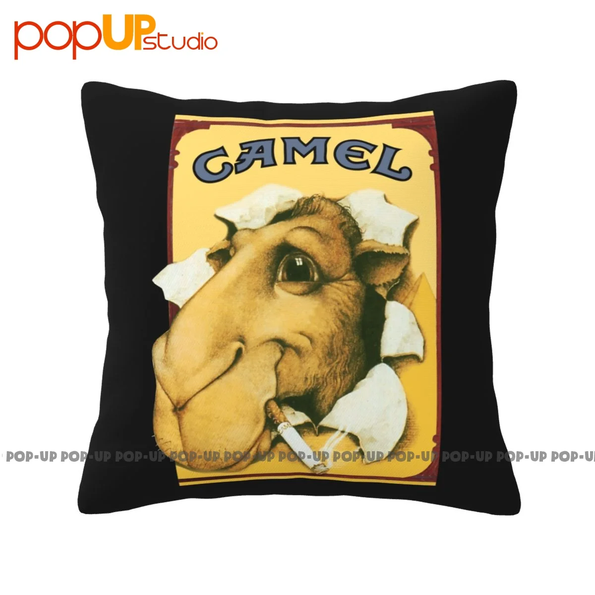 Sleep Joe Camel Cigarettes Heather Pillowcase Throw Pillow Cover Washable Decorative For Bedroom