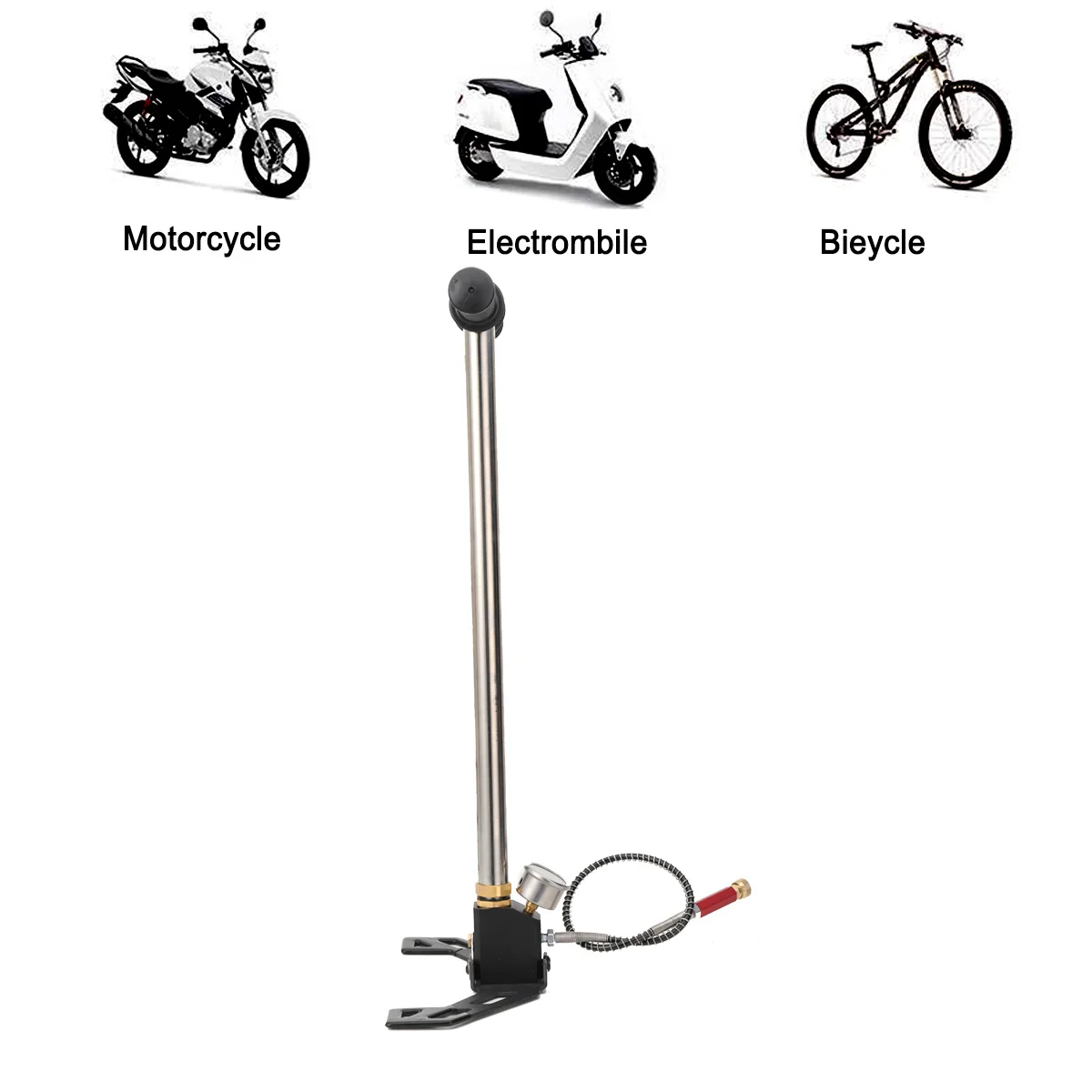 3-Stufen-PCP-Pumpe + Manometer 4500PSI Reifen Kajak Ball Aufblasbare Gewehrluftpumpe Füllständer Hochdruck-Handpumpe – Detail 10