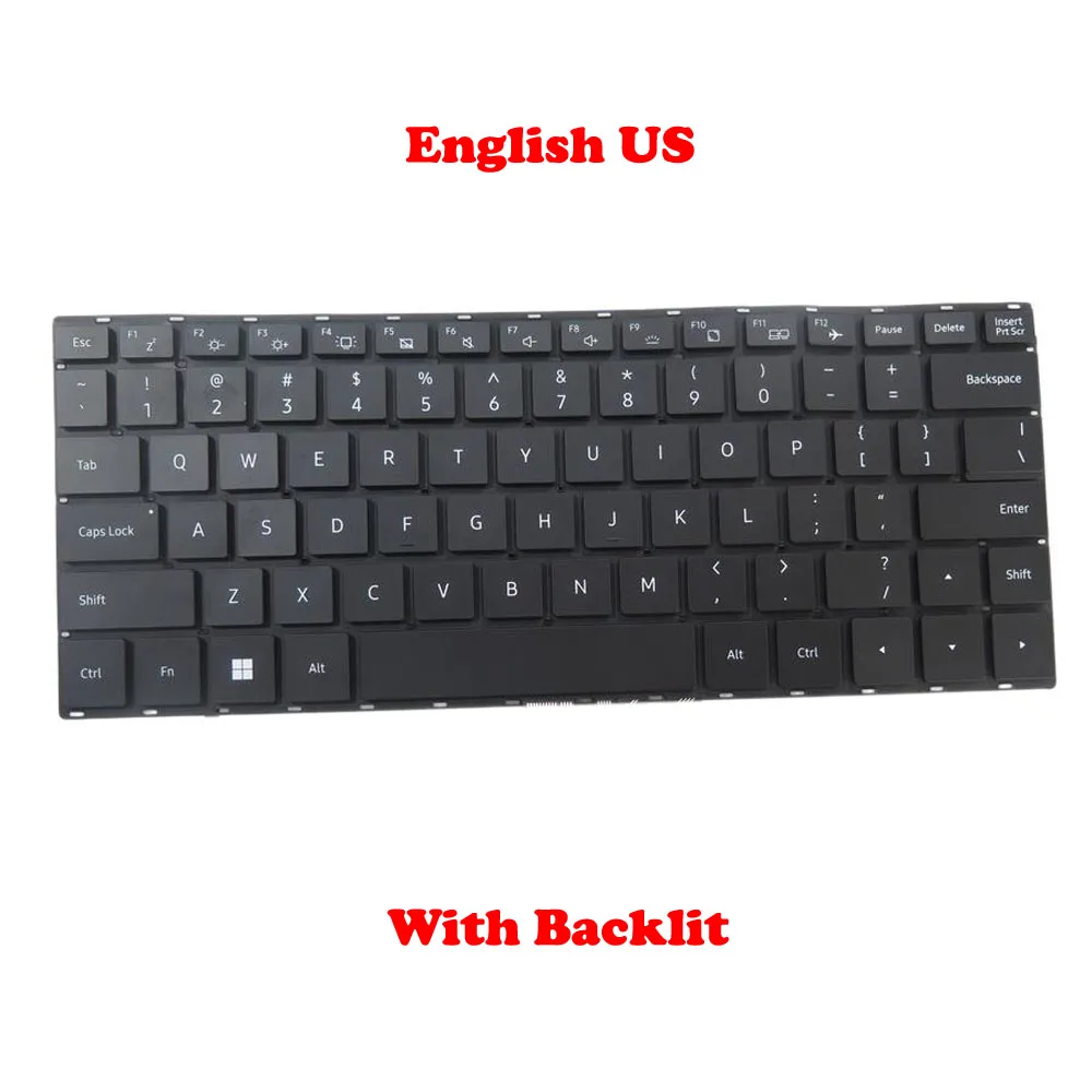 Laptop Monochrome Backlit Keyboard For ACER Aspire S14-41 S14-41L S14-42 S14-71 S14-71-5GU1 English US Black New