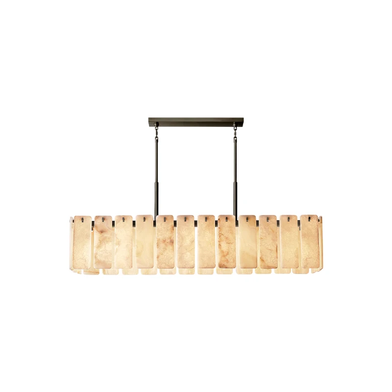 

Upgrade Your Home With Our American Marble LED 2026 Chandelier Crafted From Natural White Alabaster Dimming Function