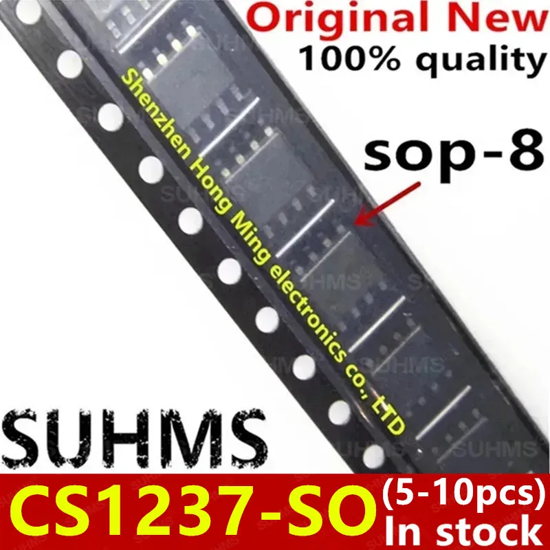 (5-10piece)100% New CS1237-SO CS1237-S0 CS1237 SO CS1237 S0 sop-8