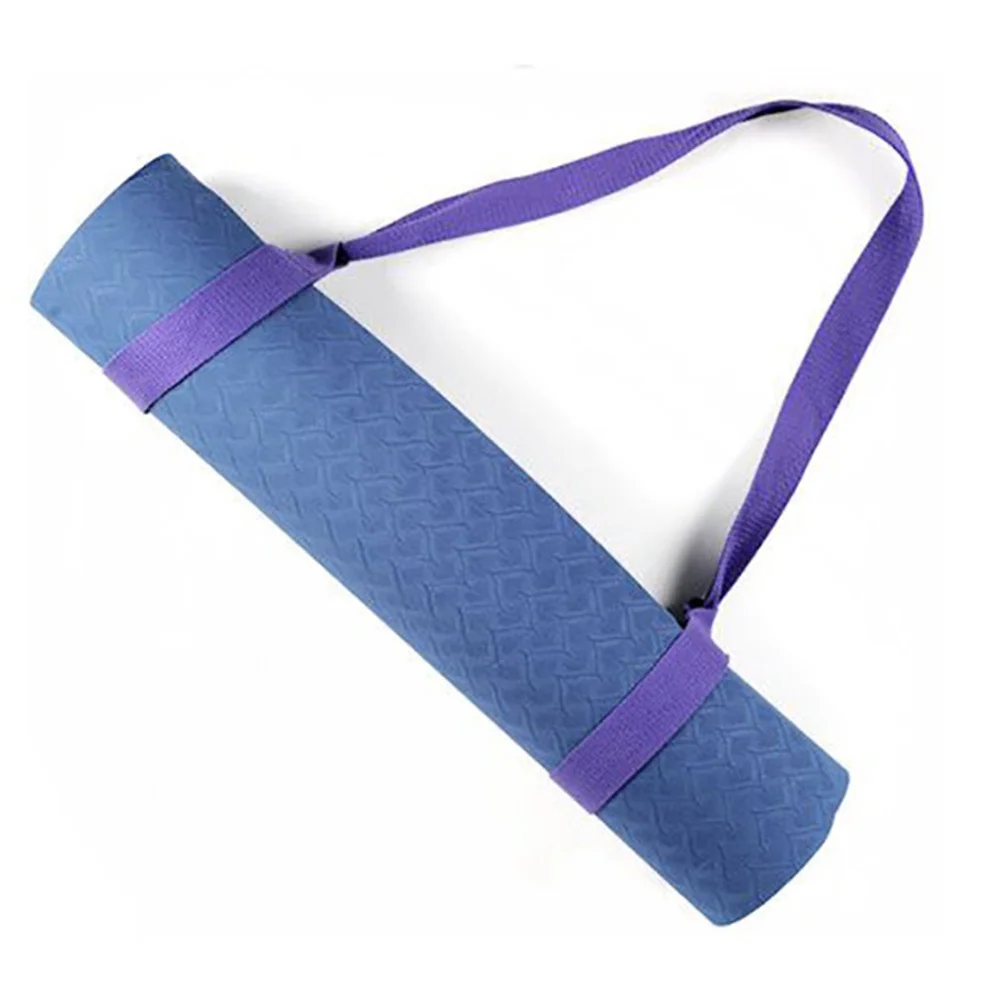 

Adjustable Cotton Yoga Mat Strap 150x38cm Sling Carrier Soft Durable Lightweight Exercise Accessory Yoga Mat Strap