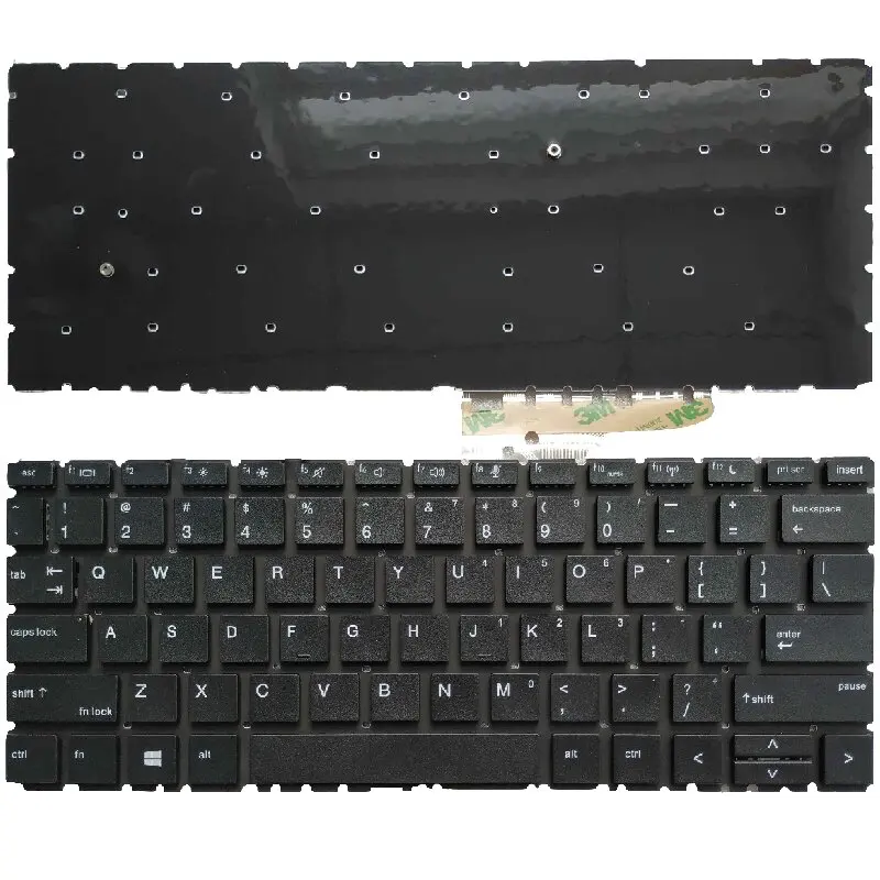 New Laptop English/US Keyboard for HP Probook 430 G6 435 G6 No Frame