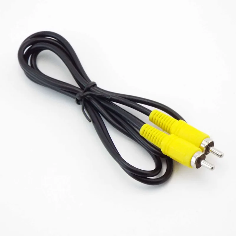 2 разъема RCA «папа» на 2 разъема RCA «папа» «мама» 2RCA Разветвительные кабели для аудио/видео удлинителя Красный и белый шнур