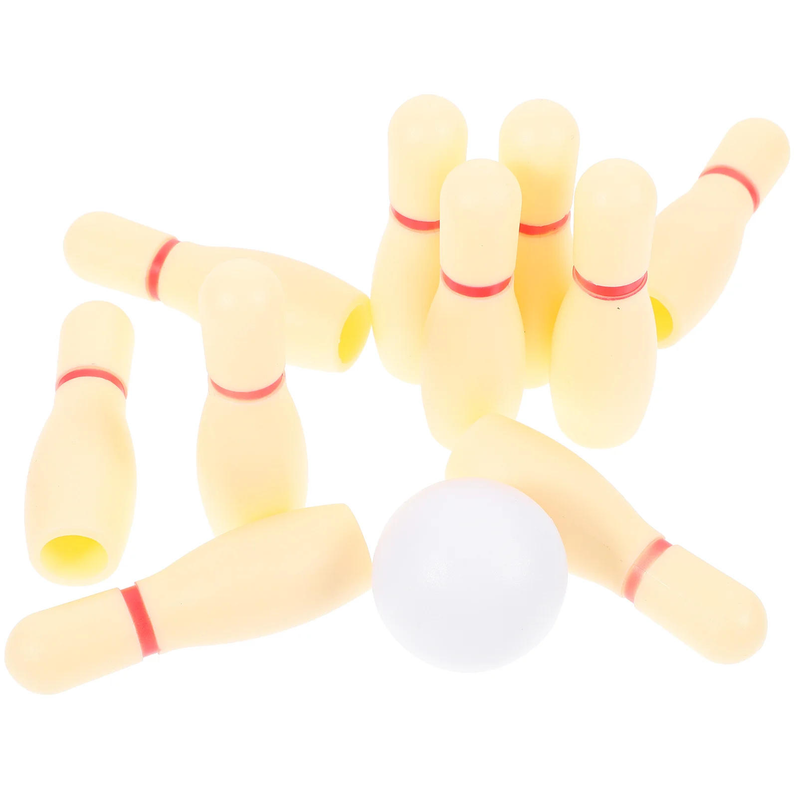 

1Set Kids Bowling Set Plastic Durable Interactive Entertainment Indoor Outdoor Motor Skills Development