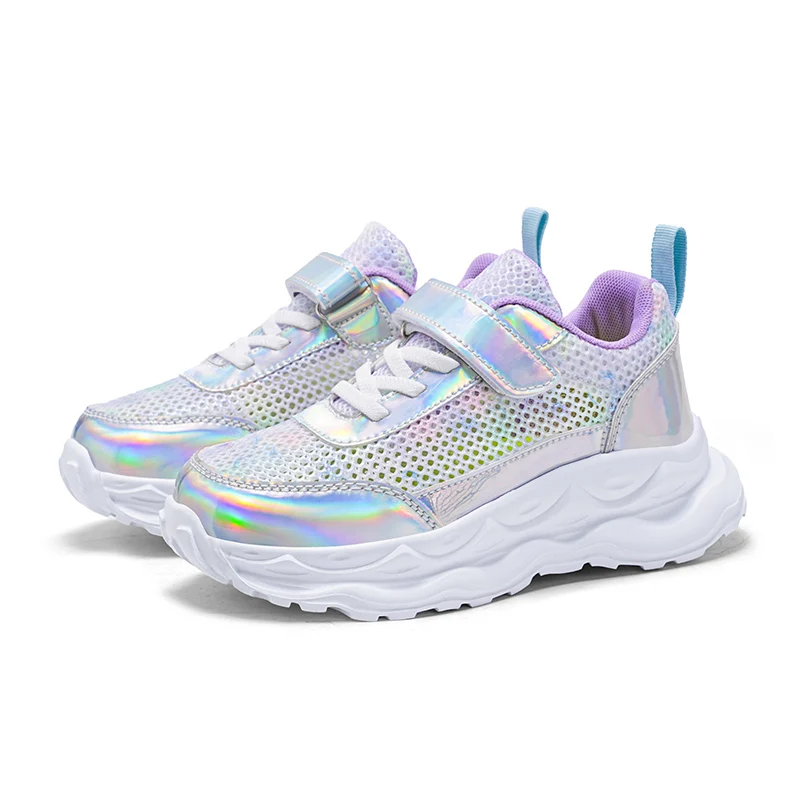 

Summer Kids' Lightweight Mesh Sports Shoes Breathable Casual Sports Comfortable Shoes for Girls School Running Size 28-39