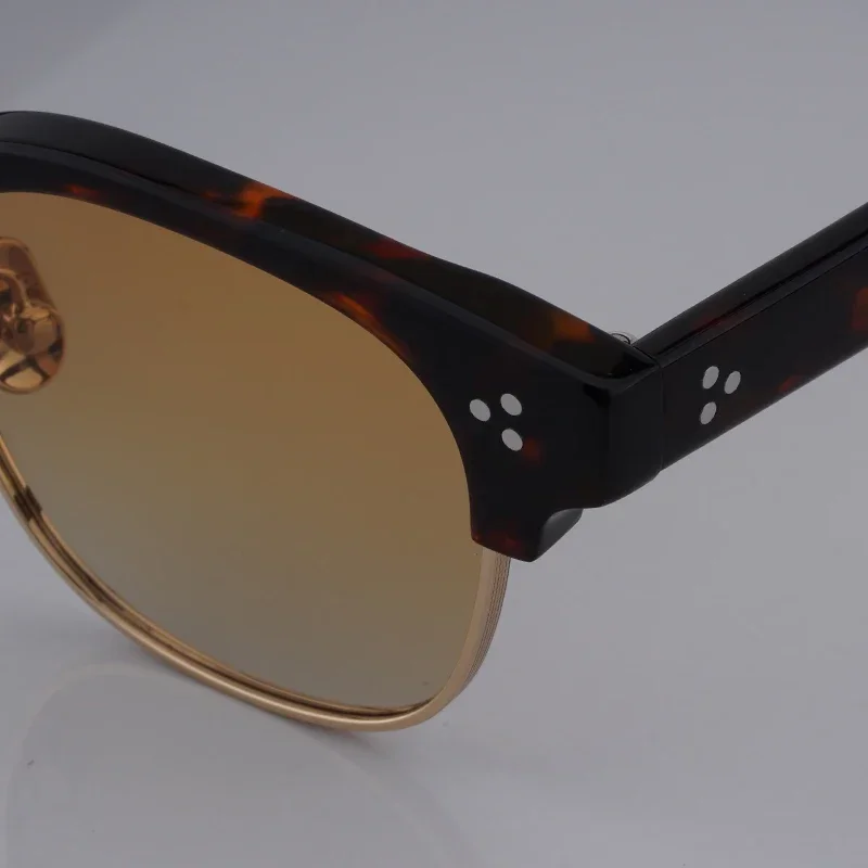 TINIF النظارات الشمسية الرجال الموضة خلات مربع مصمم العلامة التجارية الأصلية اليدوية نظارات النساء UV400 في الهواء الطلق النظارات