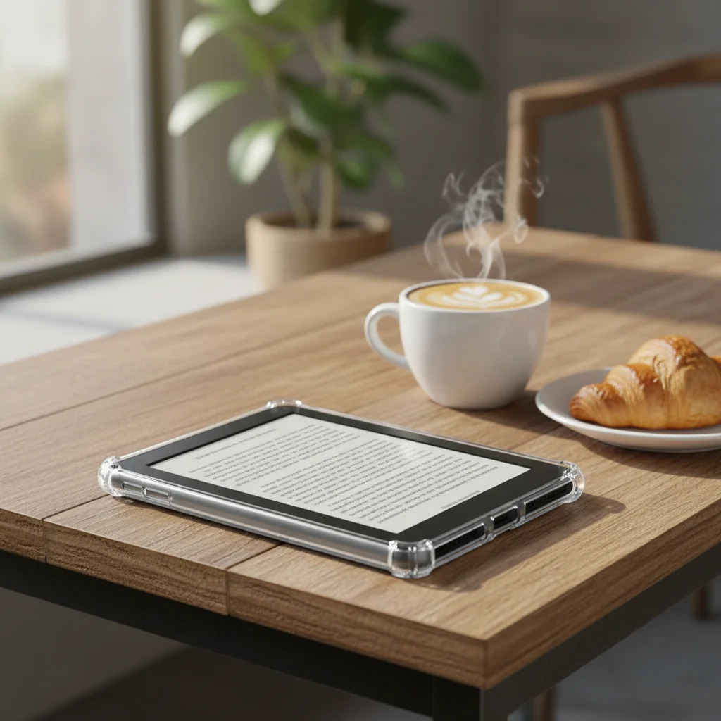 Klare, weiche TPU-Hülle für YueXingTong X4 E-Book-Reader, Schutzhülle, stoßfest, transparente Abdeckung, kratzfest, Zubehör