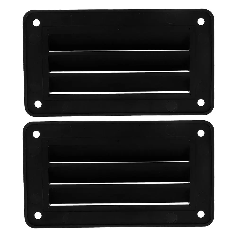 

2Pcs Marine Vent Cover Plastic Ventilation Louver for Boat Rv Trailer Shipping Container Enhanced Exhaust Air Conditioner Vent