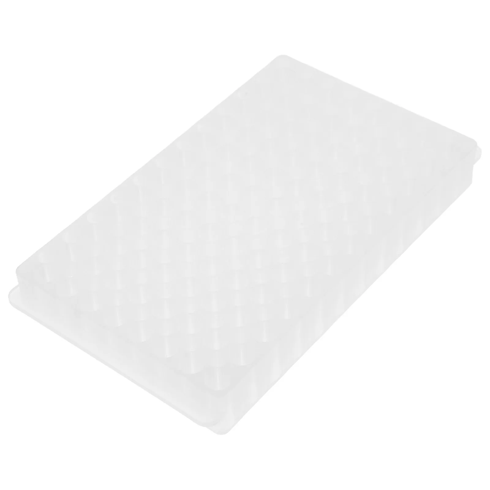 

Plastic Test Tube Rack Holder 96 Holes for 0.2-1.5ml Centrifuge Tubes Laboratory Sampling Storage Organizer Tube Stand