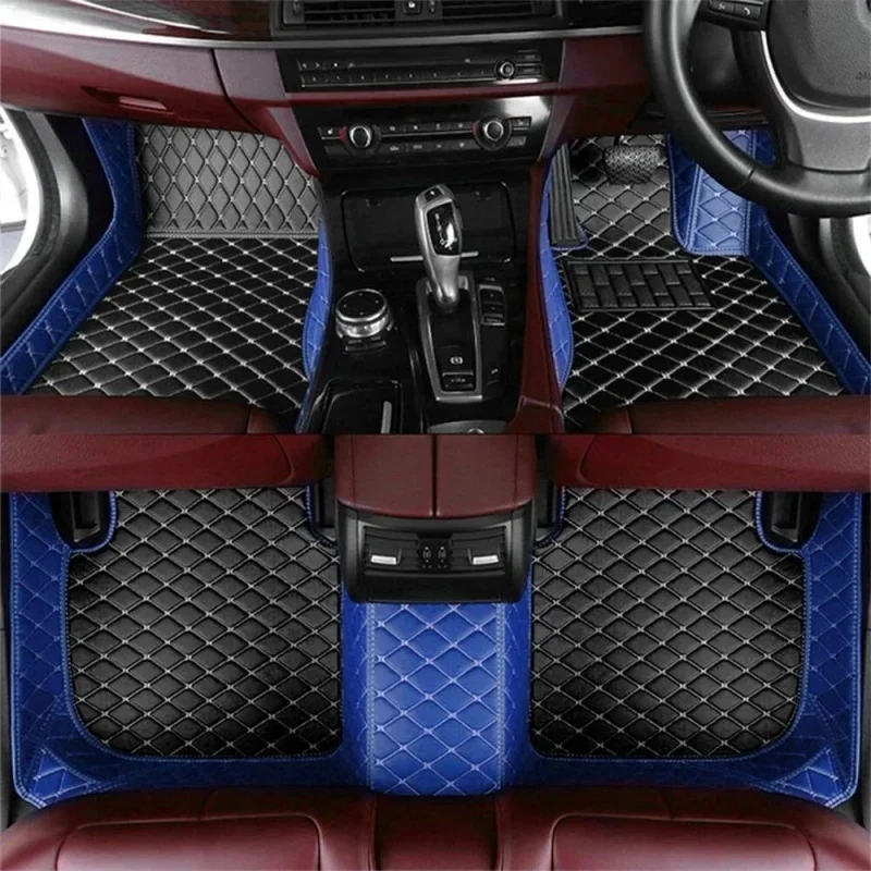Custom For SsangYong Rexton/Rexton W Y200 Y290 5-Seat SUV 2001-2017 All Weather Car Floor Mats Anti Slip Car Accessories LHD/RHD
