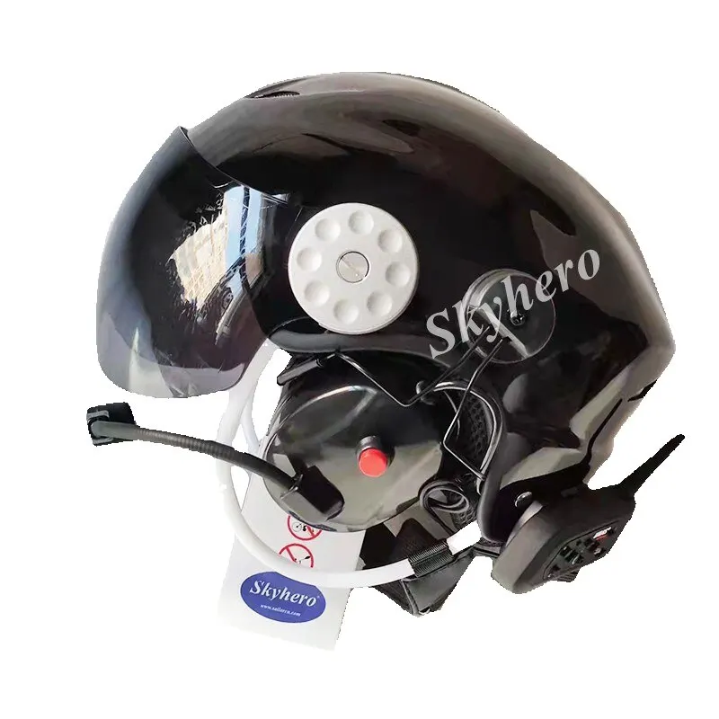 HS-01-XLR Bluetooth Headset for paramotor Helmet, Replace Noise Canceling Headset