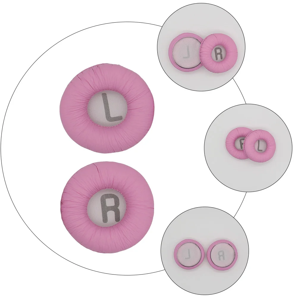 1 زوج الإسفنج استبدال الملحقات سماعة الأذن وسادة عالية الجودة البروتين لينة مريحة طويلة الأمد استخدام ل T500bt #4