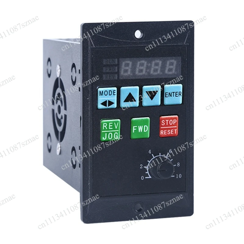 Frequency Converter Electric Inverter 1500W RS485 Add Motor Driver 0.75KW MCU Single Phase Input 220V 3-Phase Output 0.4KW 1.5KW