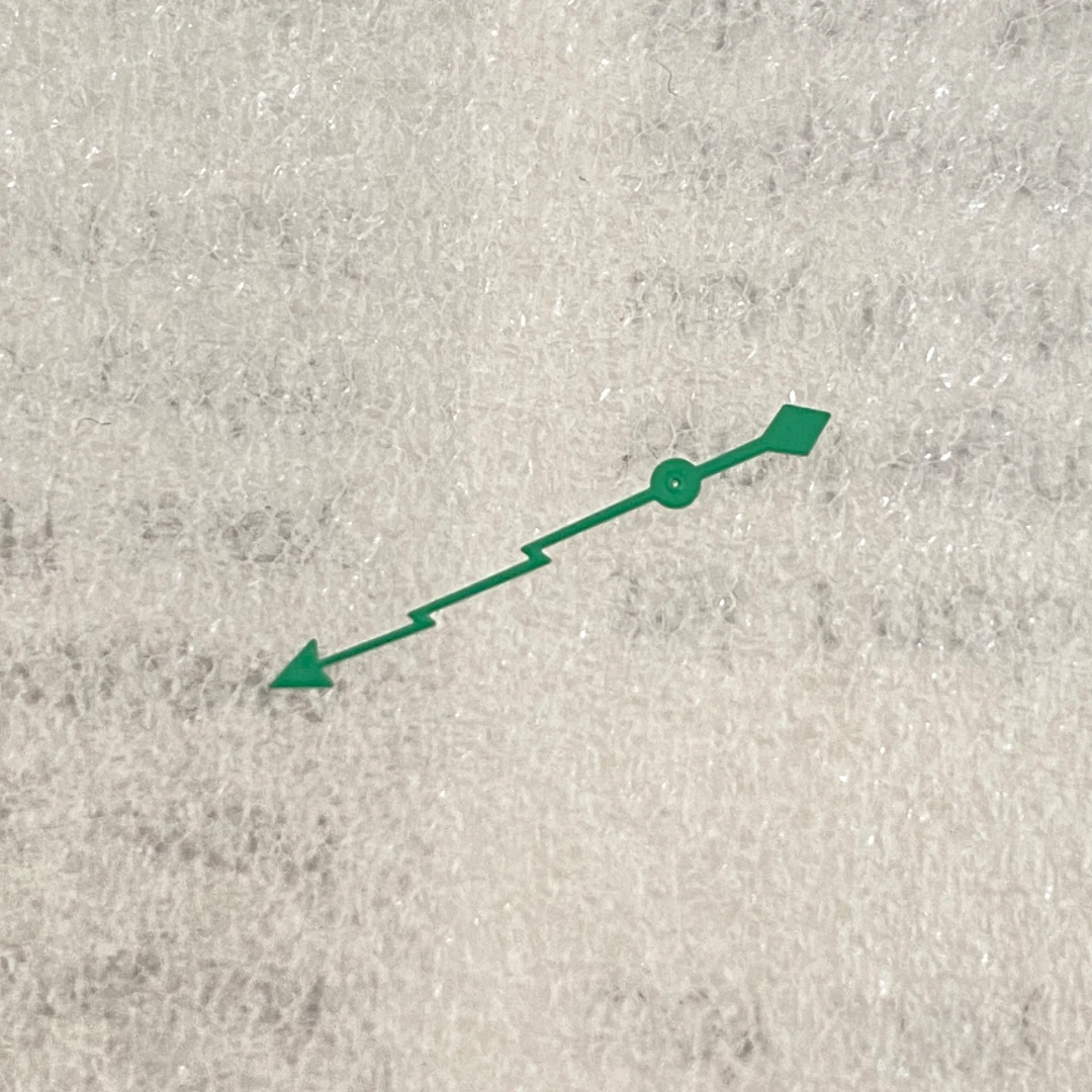 مستعمل بدون ساعة مضيئة ، مناسب لحركة NH36 ، ملحقات مؤشر معدلة ، جديد ، NH35