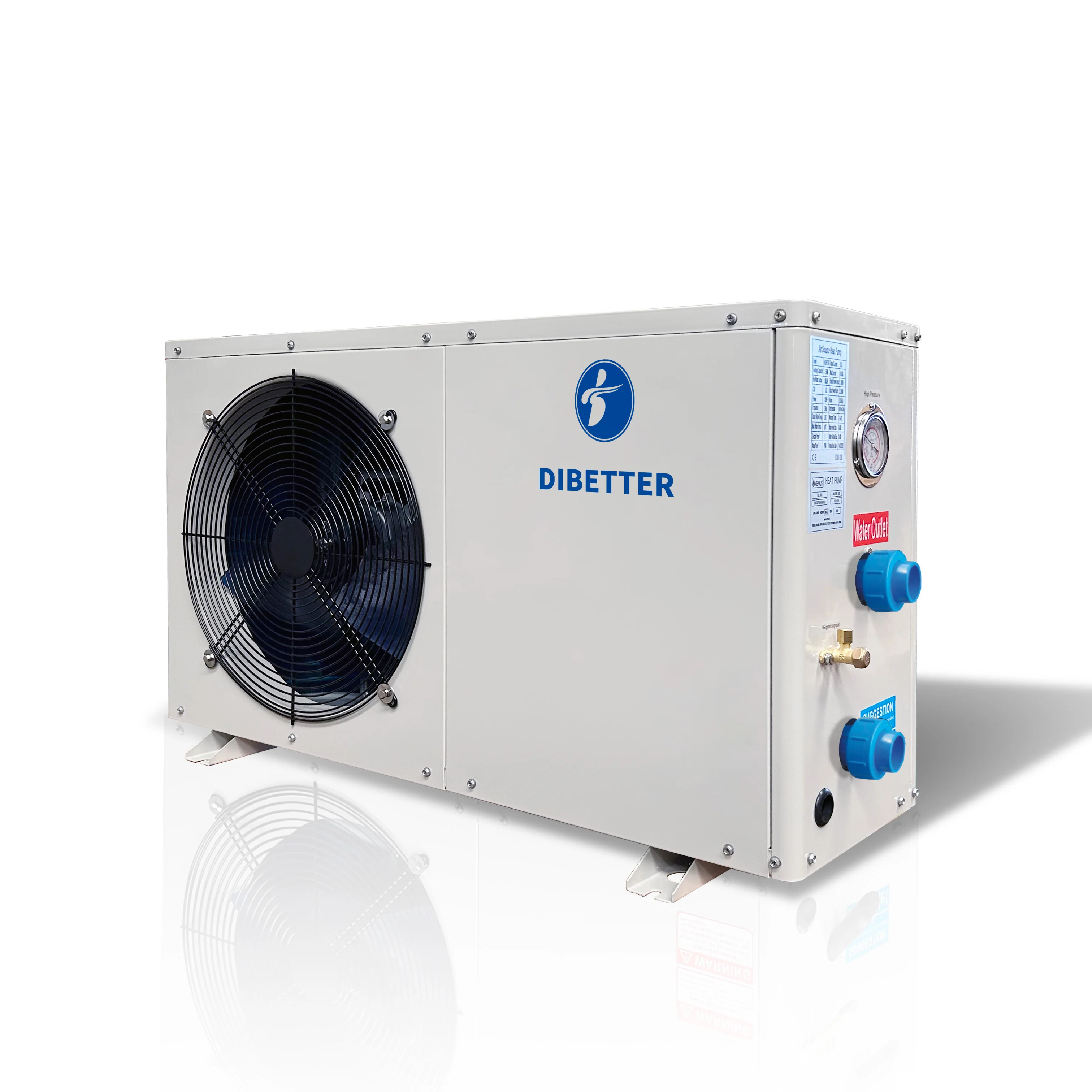 4.0kW التجارية حمام سباحة محلي سبا OEM ODM العلامة التجارية الأعلى WIFI التحكم R32 R410a الهواء إلى الماء مضخة الحرارة سخان المياه