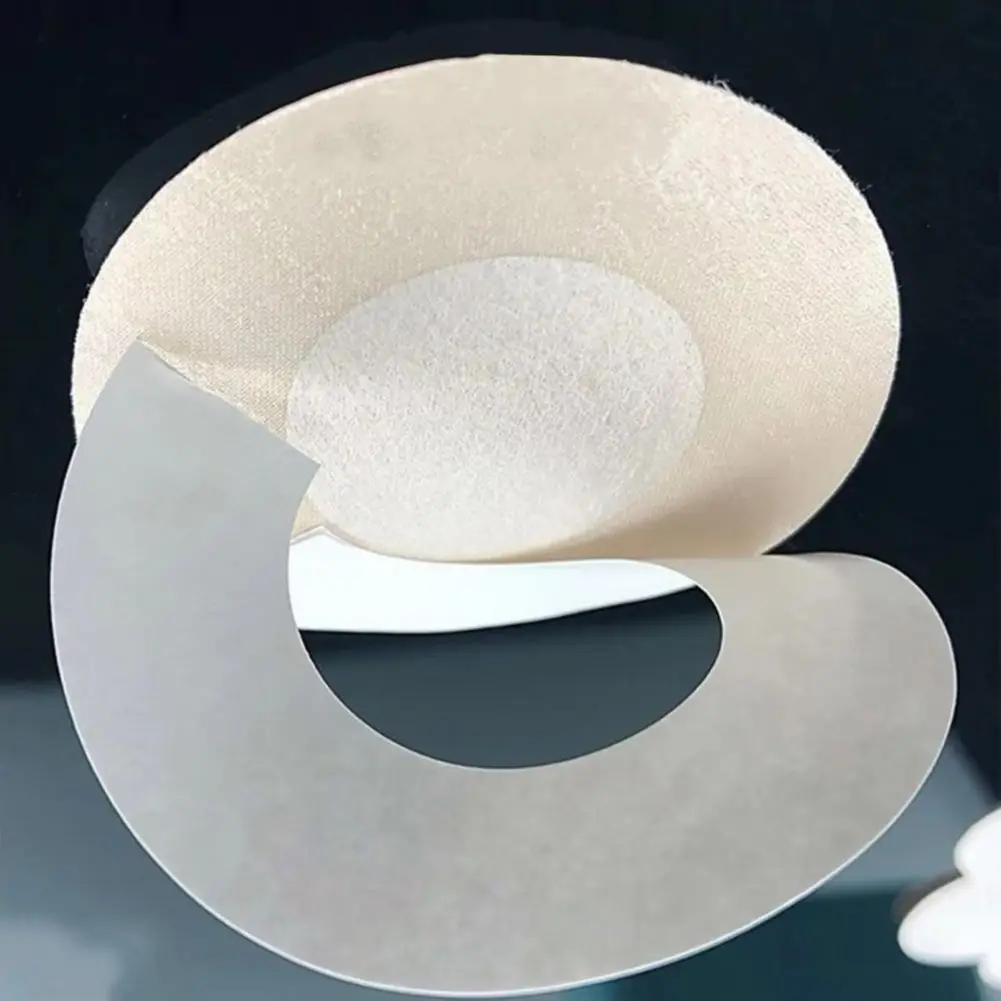 Nipple Cover Disposable Nipple Pasties Invisible Nipple Petals Cover Satin Nipples Breast Stickers Self-Adhesive No Show Bra 95%