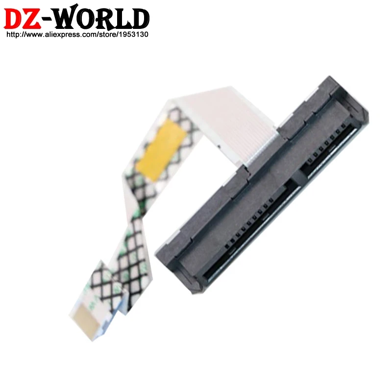 New SATA SSD HDD Cable Caddy Tray Silver Paper For Lenovo ThinkPad E480 E485 E490 E495 R480 R490 Laptop 01LW174 NBX0001KT00