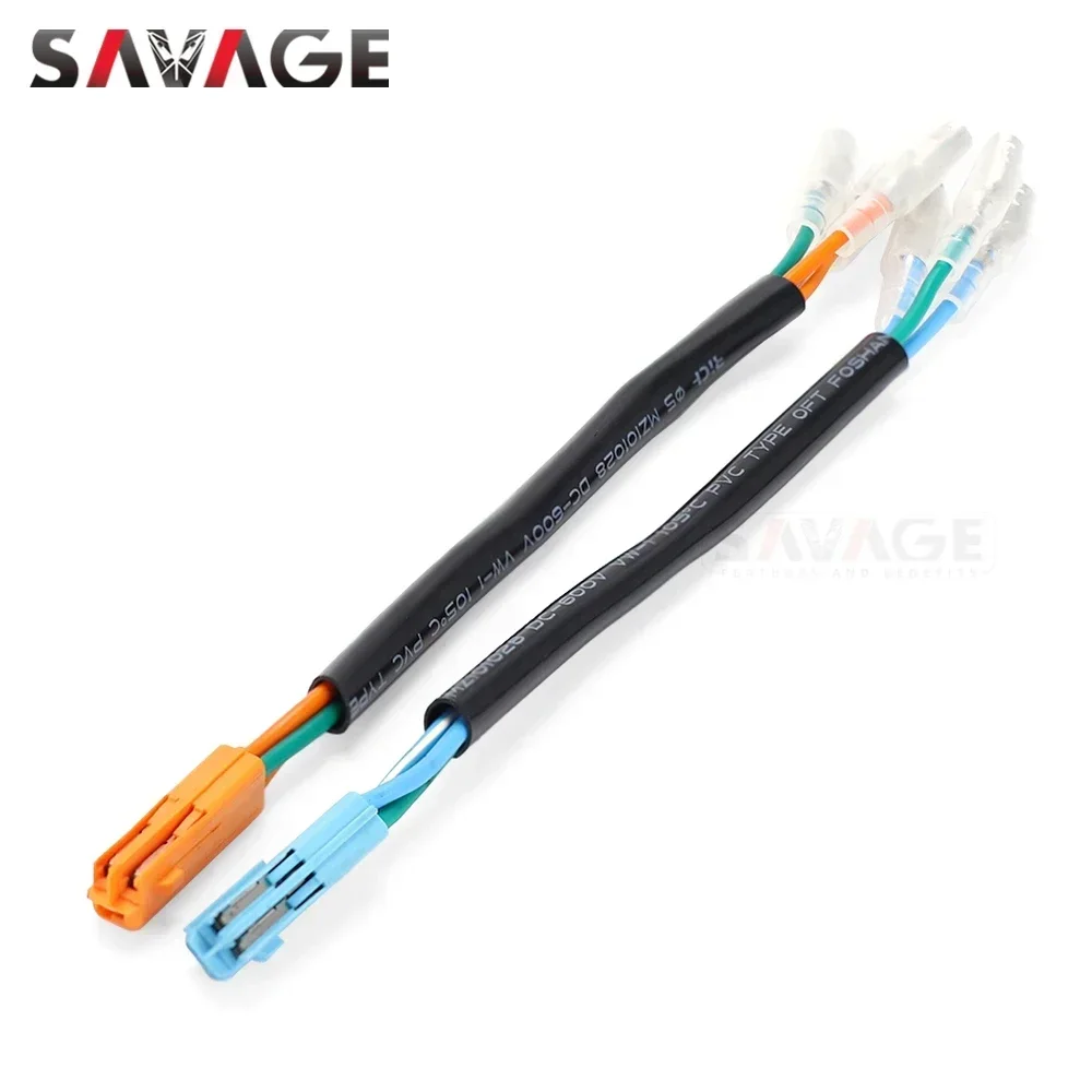Turn Signal Indicator Wire Connector Plug For Honda NC70 NC750 CBR 500R 650R 650F CRF MSX License Plate Light Harness Adapter