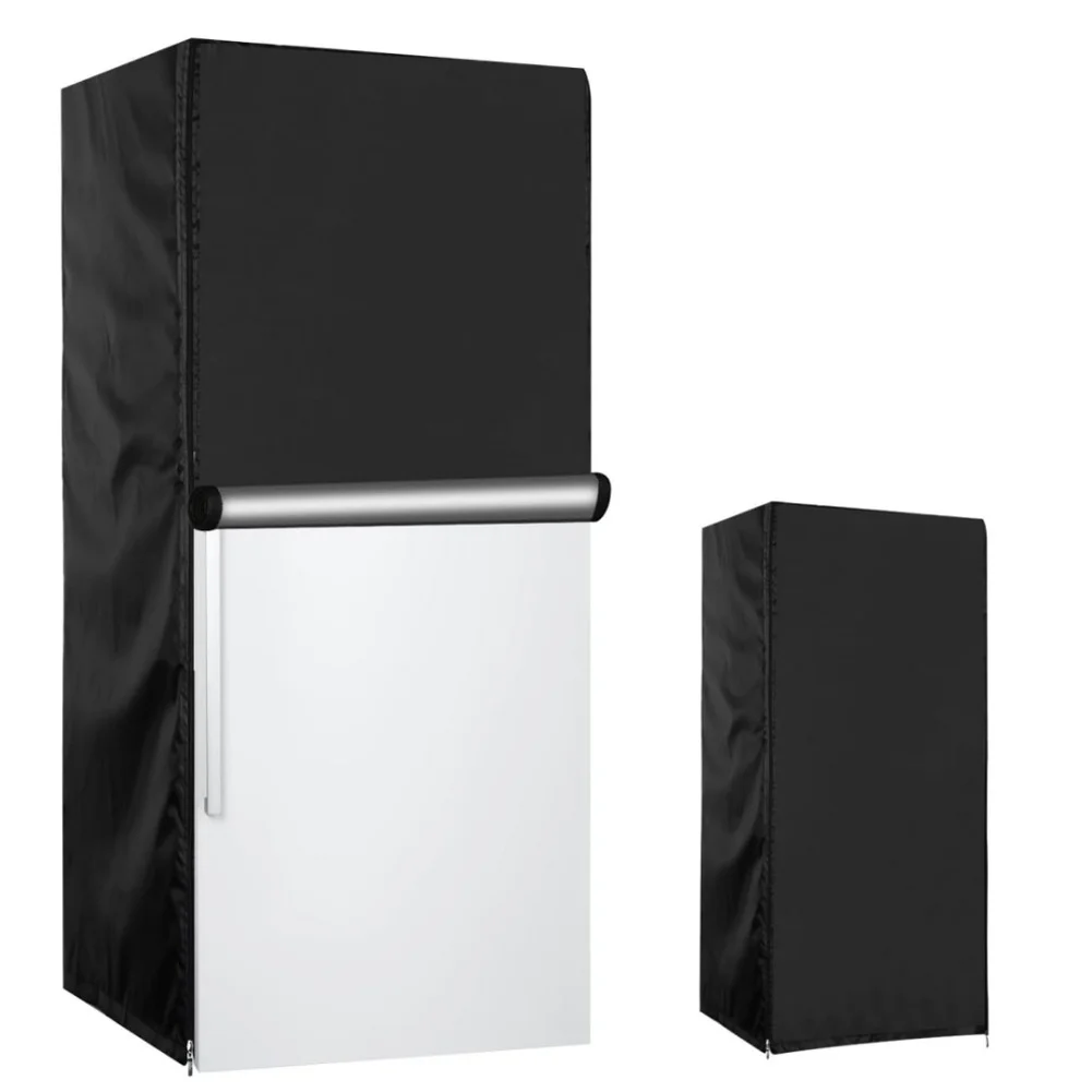 

Чехол для вертикального холодильника из ткани Оксфорд 210D, водонепроницаемый, пылезащитный, для уличной мебели, сверхпрочный