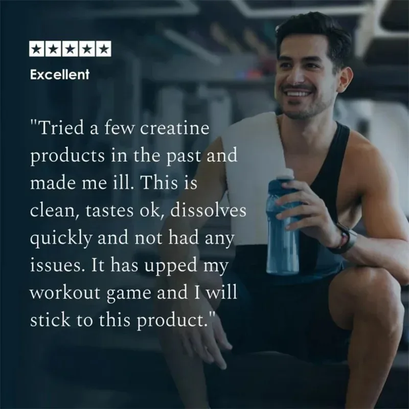 Creatine Monohydrate - Improves Cognitive Function, Boosts Cellular Energy, Promotes Muscle Growth and Recovery, Enhance Focus