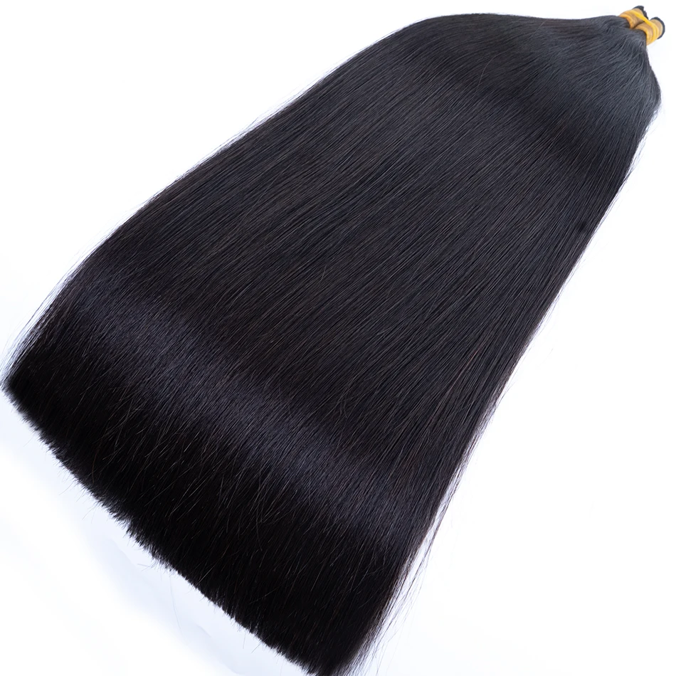 14A Grade Geen Inslag Dubbelgetrokken Vietnamees Haar 100% Echte Bundels Menselijk Haar Bulk Voor Vlechthaar Human Hair Extensions
