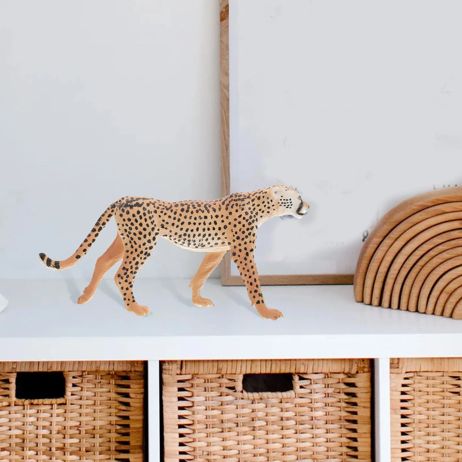 

Имитация леопарда: креативное украшение в форме леопарда, декор для рабочего стола, ландшафтный орнамент, украшение для дома, сада, офиса, подарок для детей