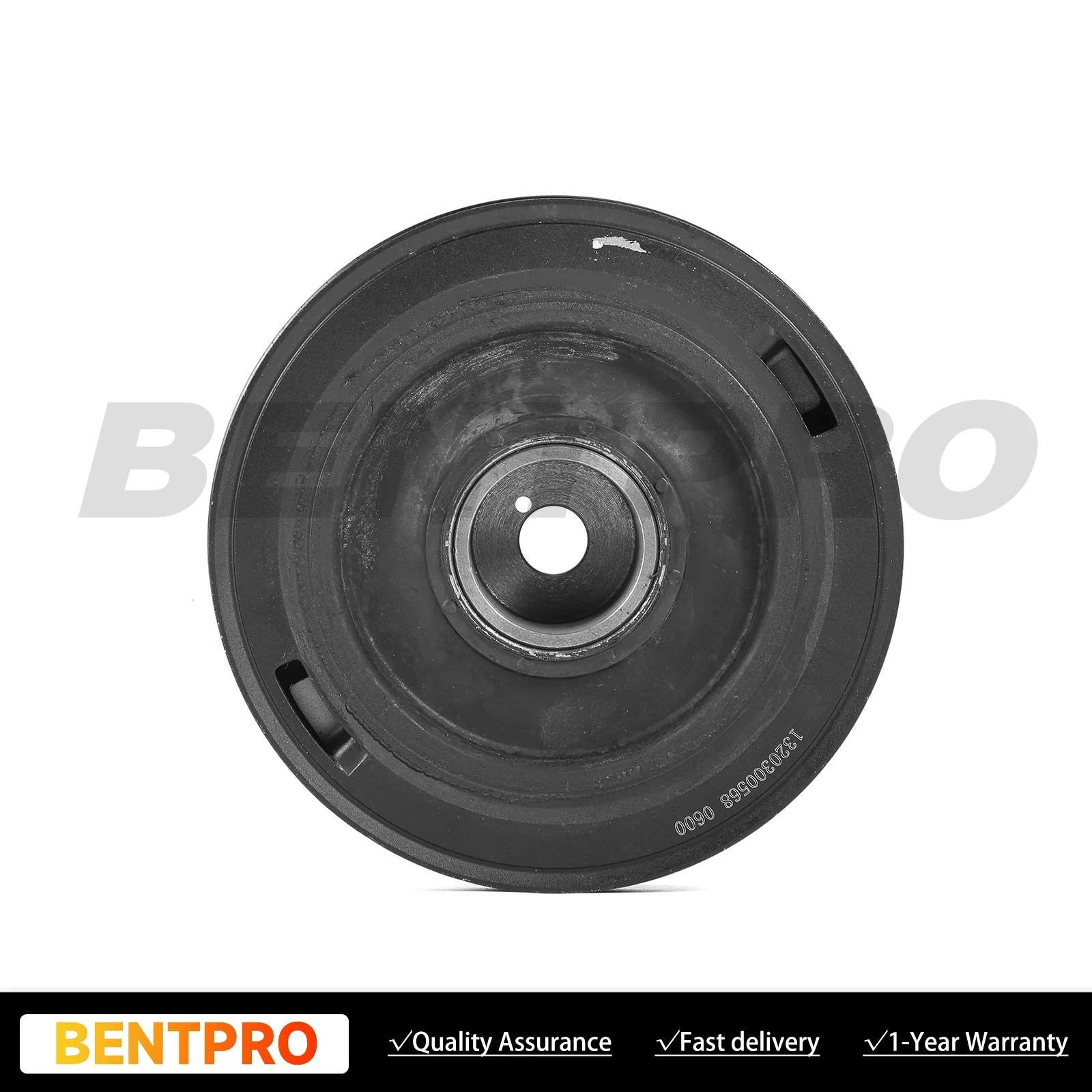 New Pulley Disc Crankshaft Black Fit For SMART FORTWO W451 2009-2015 A1320300268 1320300568