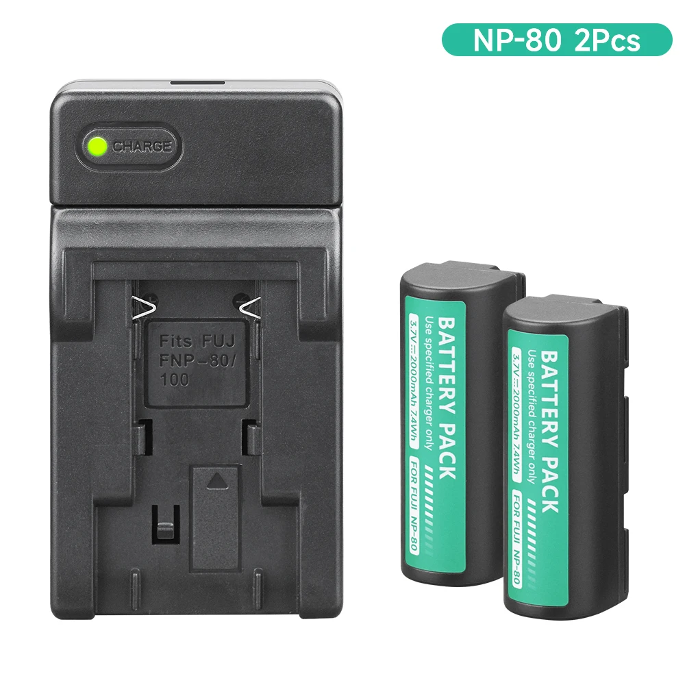 2000mAh NP-80 NP 80 battery for Fujifilm FinePix 1700 4900 1700z