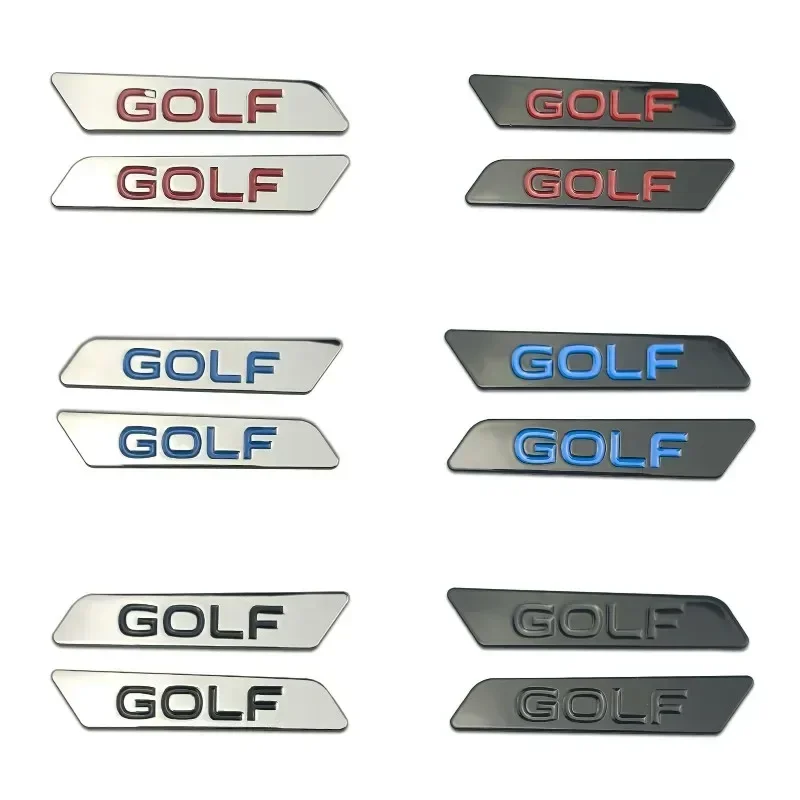 لفولكس واجن سيارة الجانب شعار شارة ملصق جولف 5 6 7 8 بولو باسات شيروكو جيتا بيتل تيجوان MK7 CC Magotan الديكور