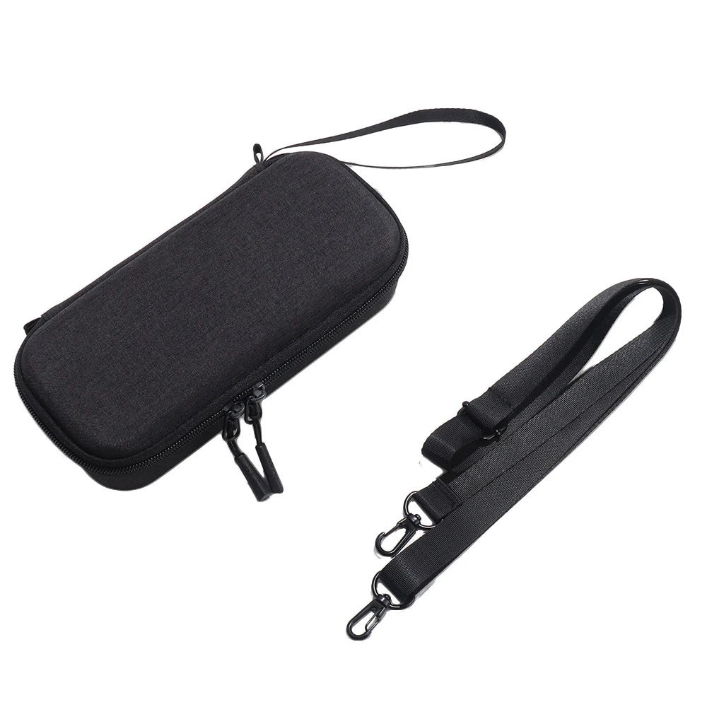 

Hard Shell Carry Case for DJI Osmo Pocket 4Pro Standard Shockproof EVA Adjustable Strap Crossbody Sling Pouch Bag Black Gray