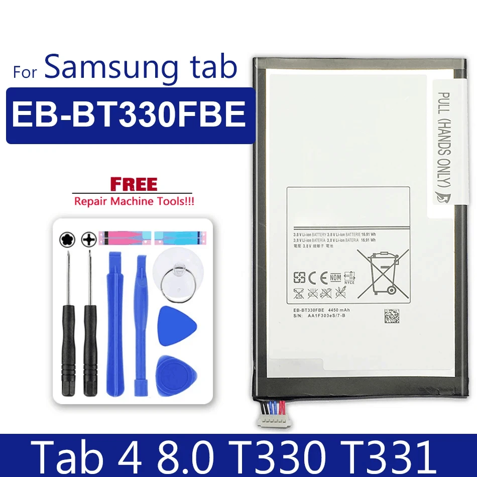 Battery For Samsung GALAXY Tab 4 7.0 8.0 10.1 tab4 SM T530 T531 T535 T330 T331 T335 T230 T231 T235 SM-T530 SM-T535