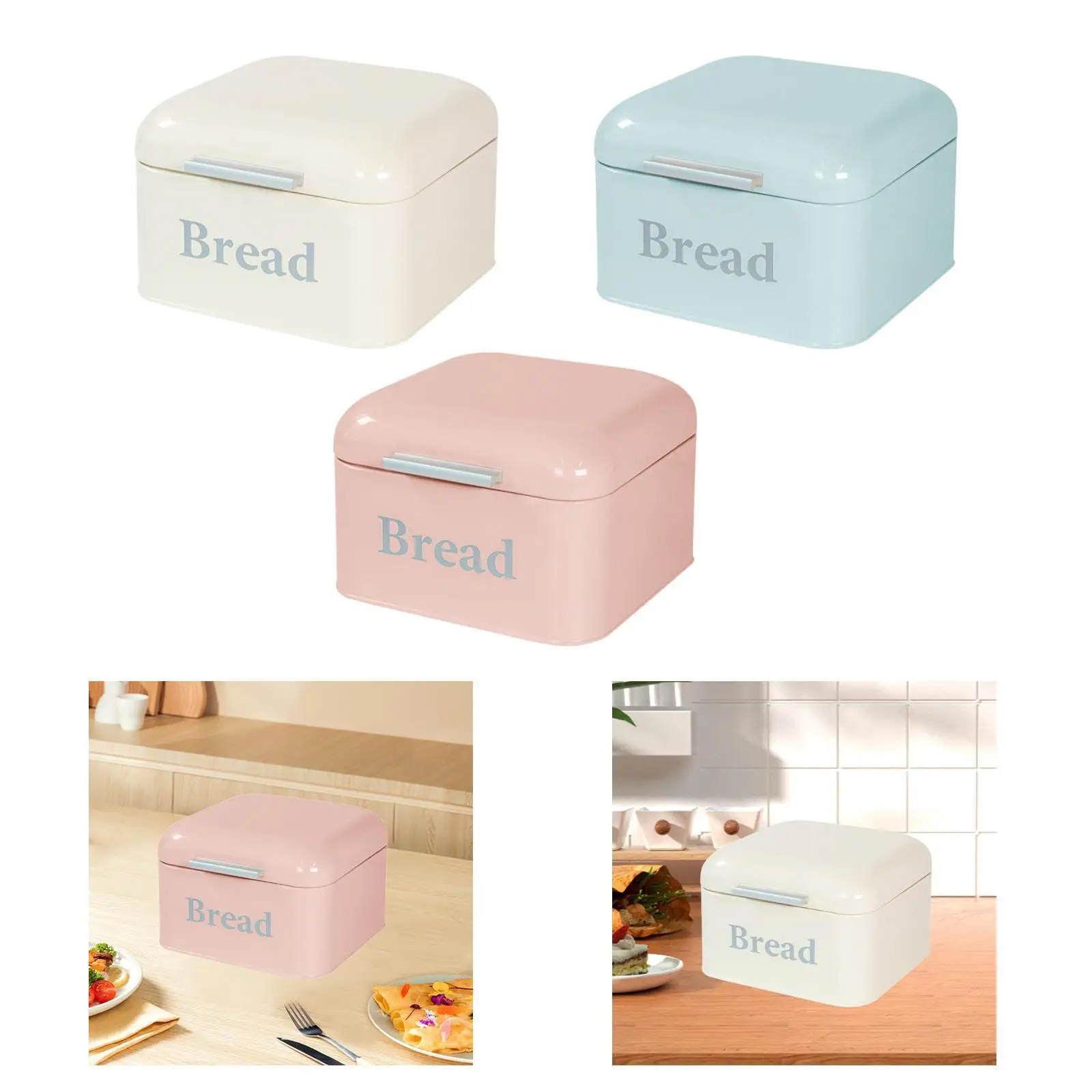 Bread Storage Box Rustic Food Bread Box for Farmhouse Entrance Coffee Shop