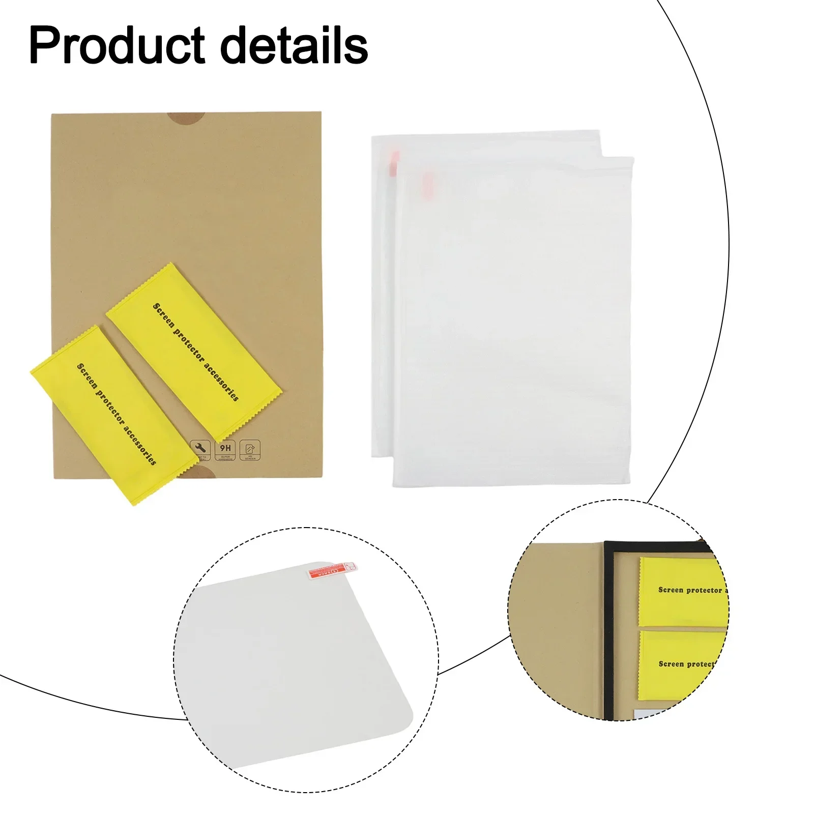 Home Kitchen Use Transparent Ultra-clear Protector Screen Protector Scratch-Resistant Protector Enhanced Durability