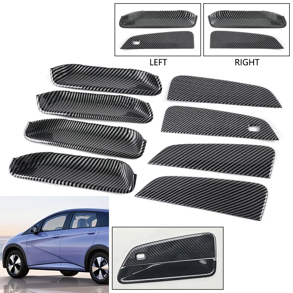 For BYD Seagull 2023-2024 Car Styling Protector Decoration Accessories Exterior Sticker Door Handle Gate Side Bowl Cover