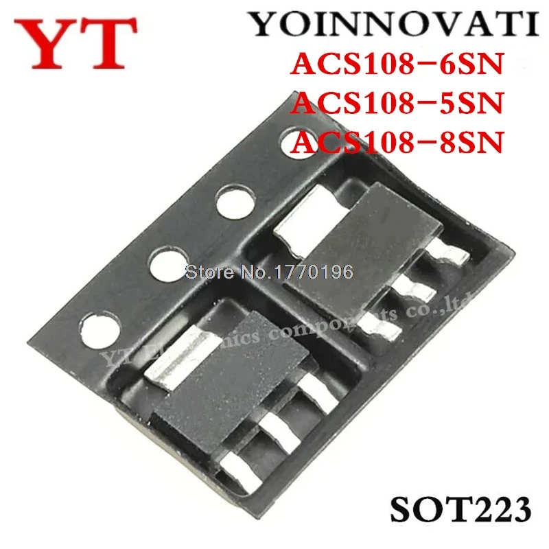 10PCS ACS108-6SN-TR ACS108-8SN-TR ACS108-5SN-TR ACS108-8SN ACS108-5SN ACS108-6SN ACS108 SOT-223