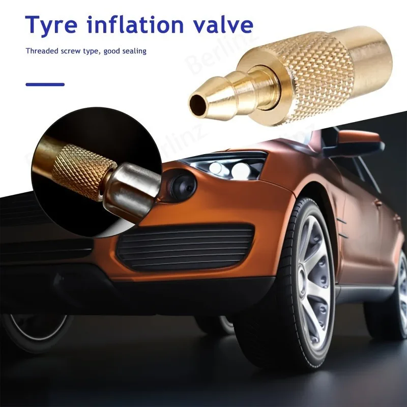 Tire Thread Inflation Nozzle, Air Pump Inflation Joint, Tire Chuck Compressor Pump Accessories