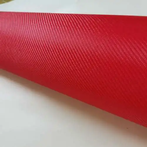 Rot-Orange-Grün-Silber Glasfaser-Gewebe, galvanisiert, Twill-Faserstoff, 300 g/m², 1 m breit, für Fahrzeugmodifikationen – Detail 1