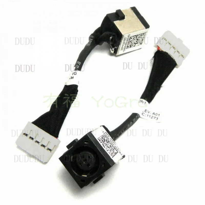 D  DC POWER JACK HARNESS DC-IN CABLE FOR DELL VOSTRO V130 V131 50.4IM02.101 0GC2G4