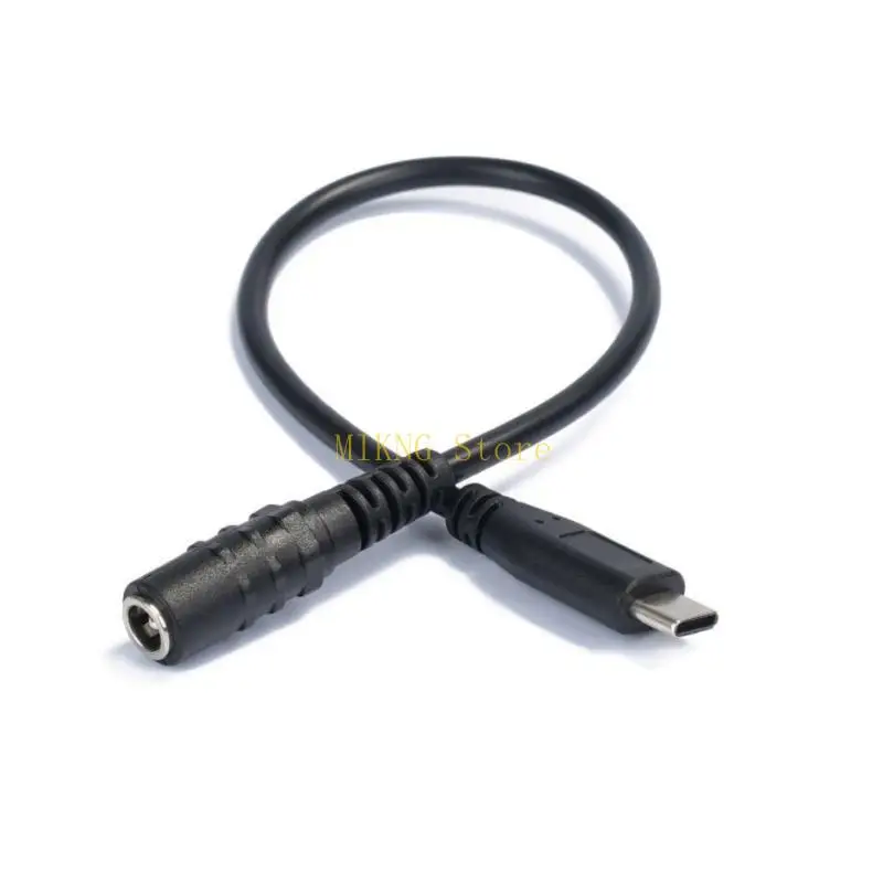 النوع C ذكر إلى DC5521 5.5x2.1mm موصل موصل USB C