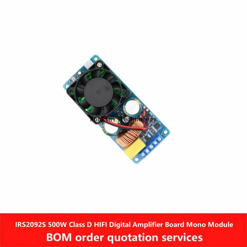 IRS2092S 500W High Power Class-D HIFI Digital Amplifier Board Finished Mono Module / Performance over LM3886