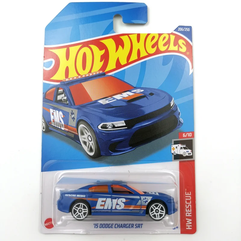 2022-206 Hot Wheels Cars 15 DODGE CHARGER SRT 1/64 Metal Die-cast Model Collection Toy Vehicles