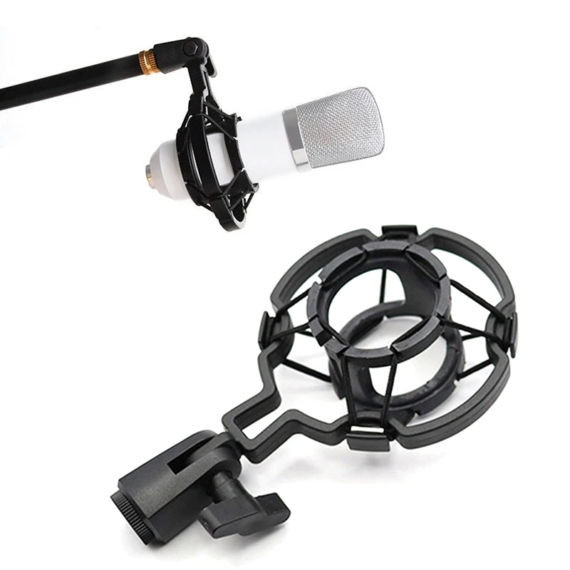 

Universal Microphone Shockproof Bracket Recording Studio Clip Microphone Stand Shock Mount for Computer Condenser Microphone