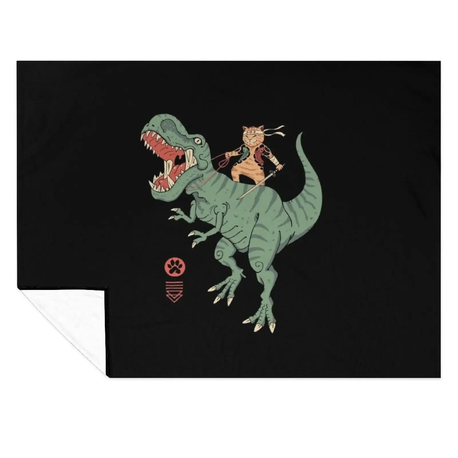 

T-Rex Catana Throw Blanket Decorative Sofa Beach Luxury Warm Blankets