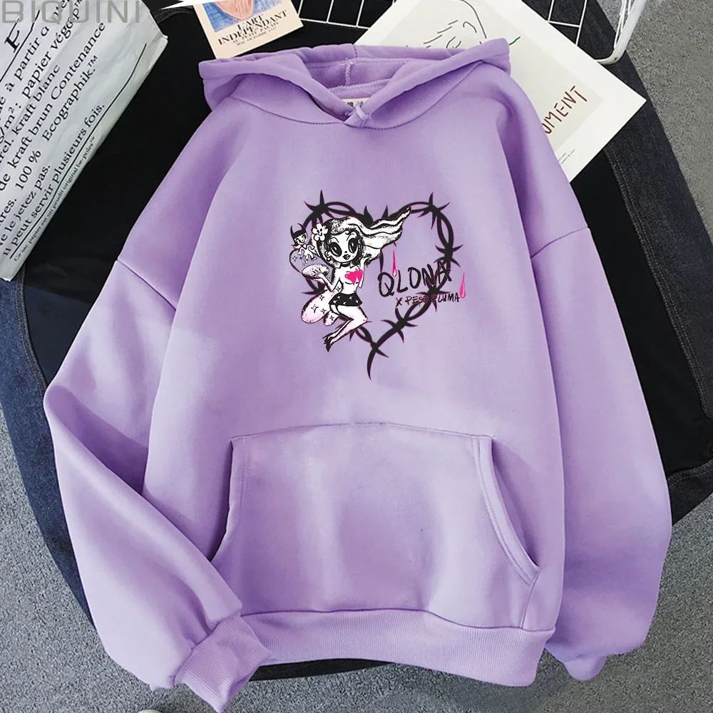 

Karoll G Bichota Season Kawaii Print Men/Women Harajuku Hoodies Casual Oversized Pullovers Popular Sweatshirts Cartoon Clothing