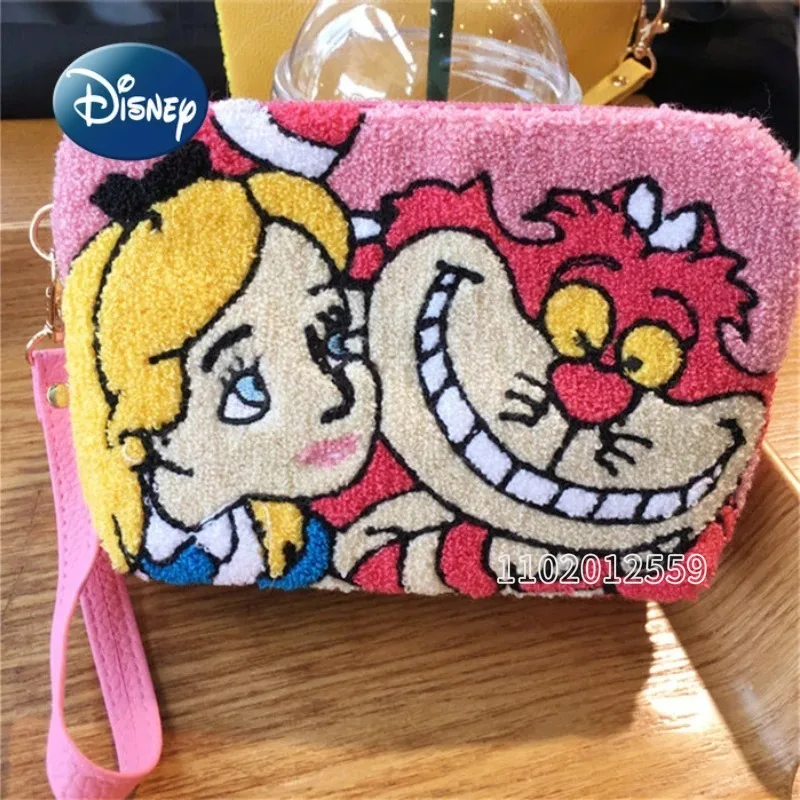 Disney Prinzessin neue Frauen Null Brieftasche Luxusmarke Frauen Kosmetik tasche hochwertige Cartoon tragbare Kosmetik Aufbewahrung tasche