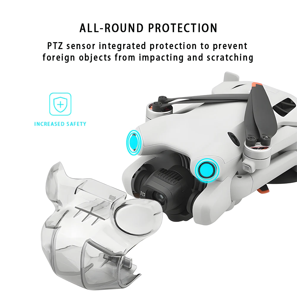 Mini 4 Pro Lens Cap Cover, Gimbal Protector & Obstacle Sensor Avoidance Protector Guard for DJI Mini 4 Pro Drone Accessories